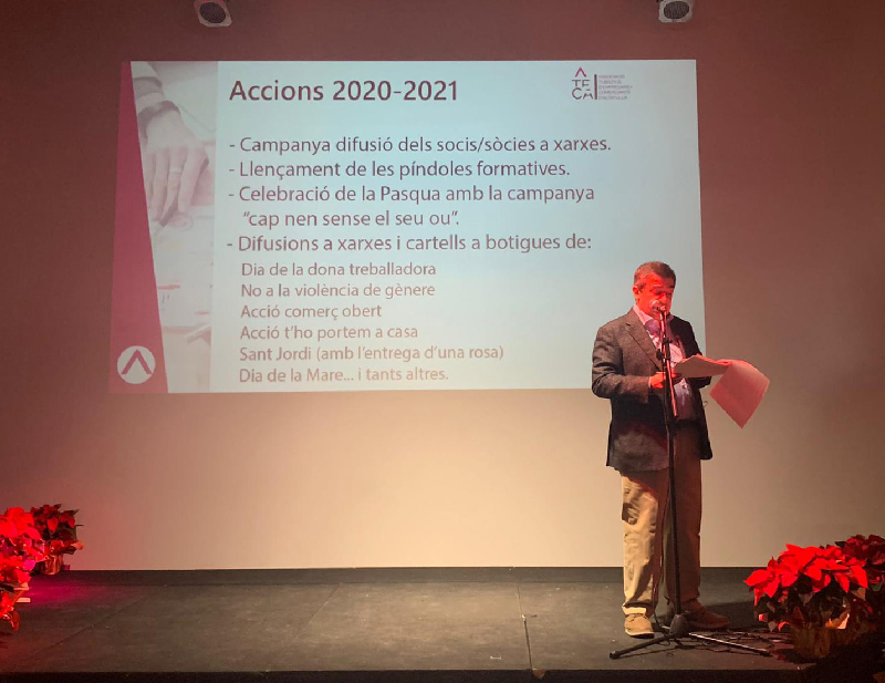 ATECA aprova el seu mapa de ruta per al proper any i celebra la Nit del Comerç i el Turisme