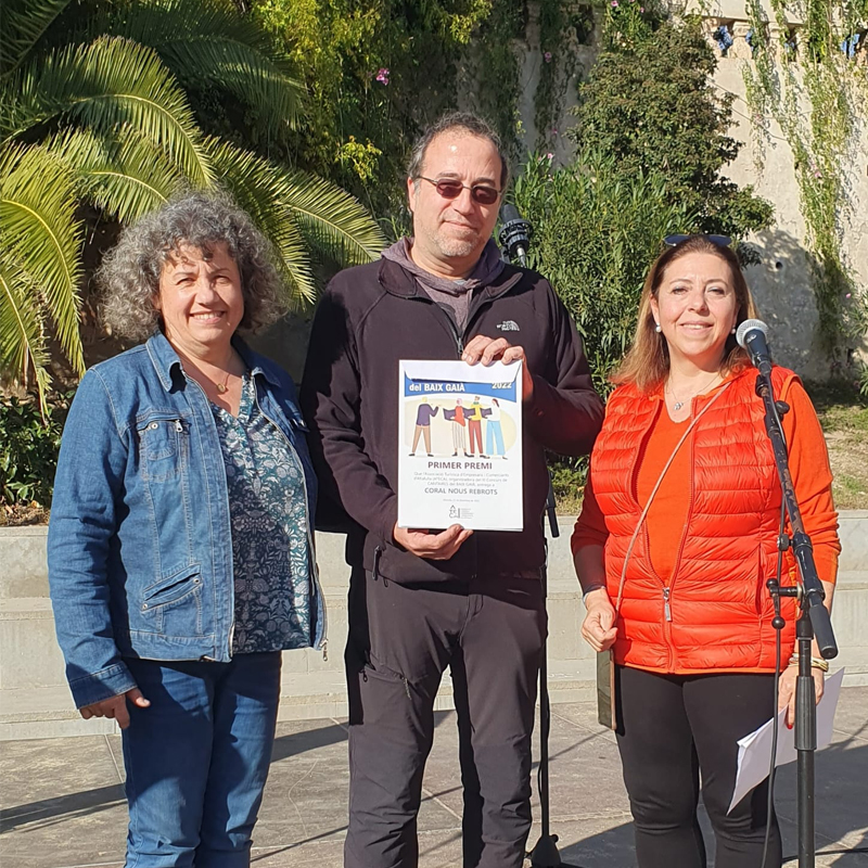 Lliurament dels premis del III Concurs de Cantaires