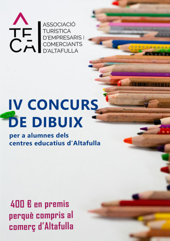 IV Concurs de Dibuix d’ATECA per promoure el comerç d’Altafulla