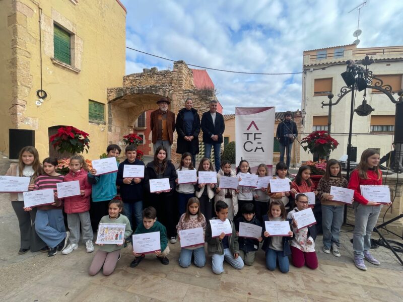 Es lliuren els premis del Cinquè Concurs de Dibuix d’ATECA a les escoles